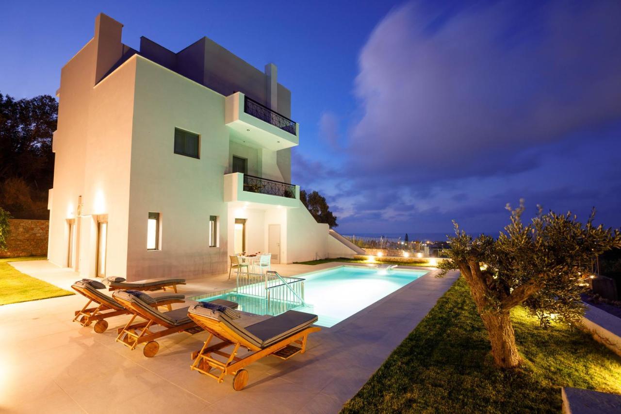 Apartment Tilio - New Apartment With Private Pool 1400M From The Beach Rethymnon Exterior foto